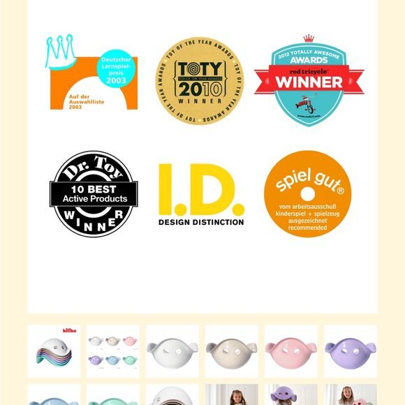 Fat Brain swiss design Yellow Kids Toy / chair - Picture 7 of 12